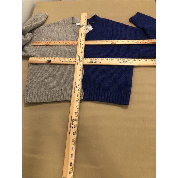 Primark Caress Women Two Toned Slouchy Sweater Cardigan XS Long Sleeve 3 Button - Picture 12 of 13